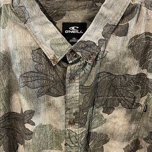O'Neill Green Camouflage Men's Shirt